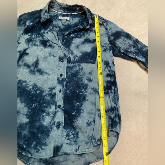 Anthropologie Pilcro & theLetterpress shirt sz XS - Picture 7 of 8